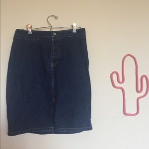 Gap denim skirt